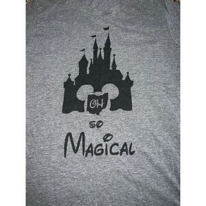 Next Level Unisex Gray "OH so Magical" short sleeve‎ tee size youth large